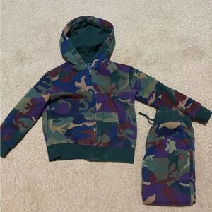 Polo by Ralph Lauren Kids Camouflage Hoodie Set